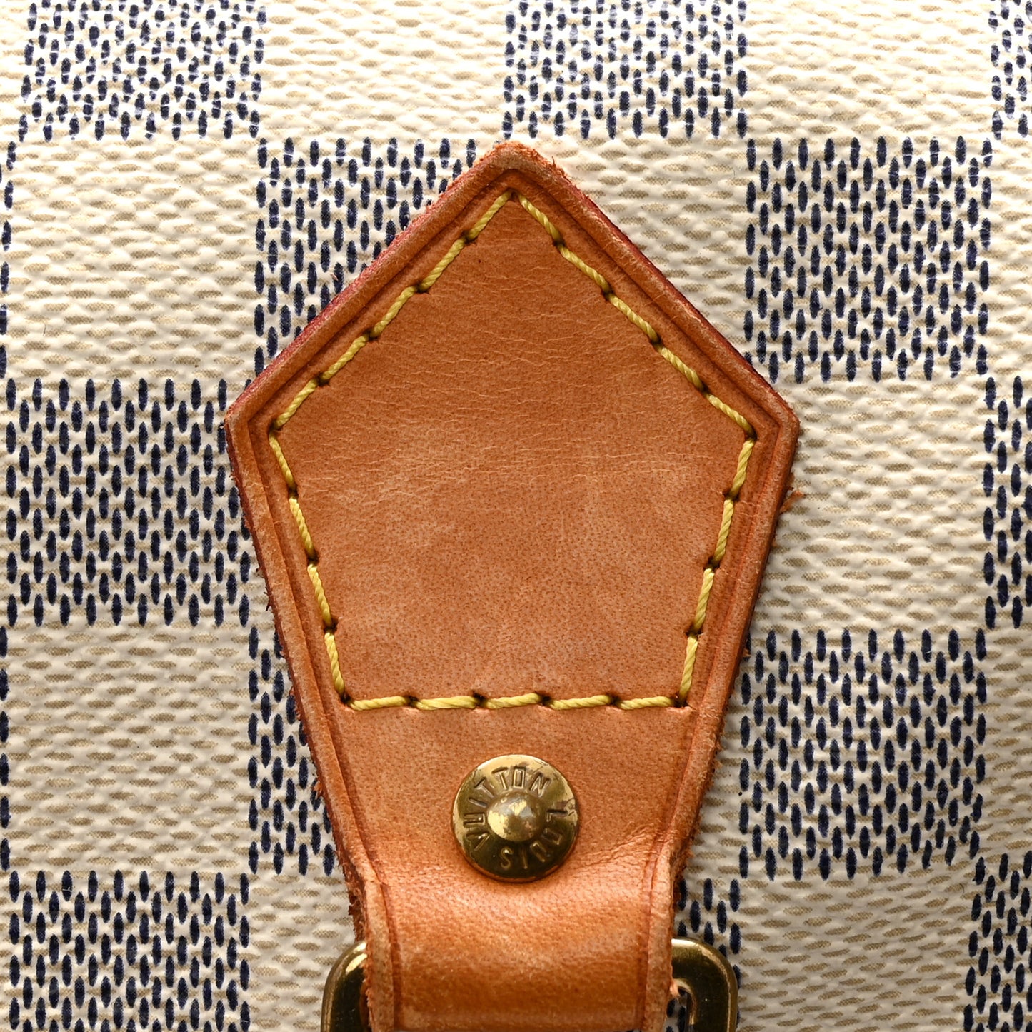 LOUIS VUITTON Damier Azur Speedy 35