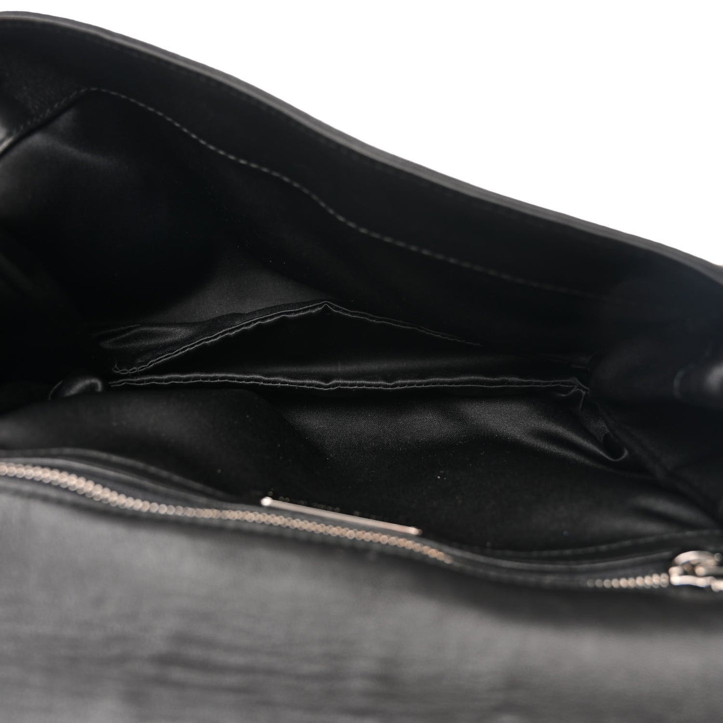 Calfskin Studded Gelly Bag Black