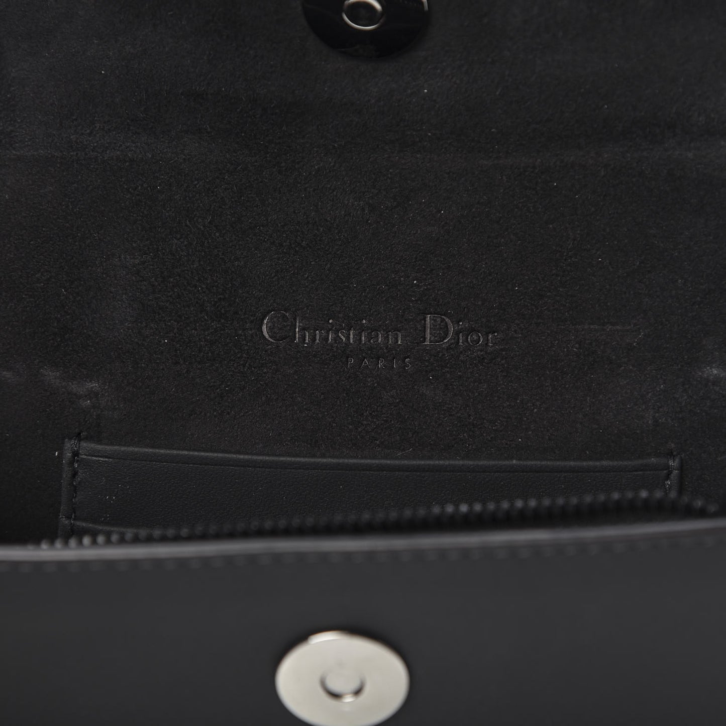 Ultra Matte Calfskin Saddle Belt Bag Black