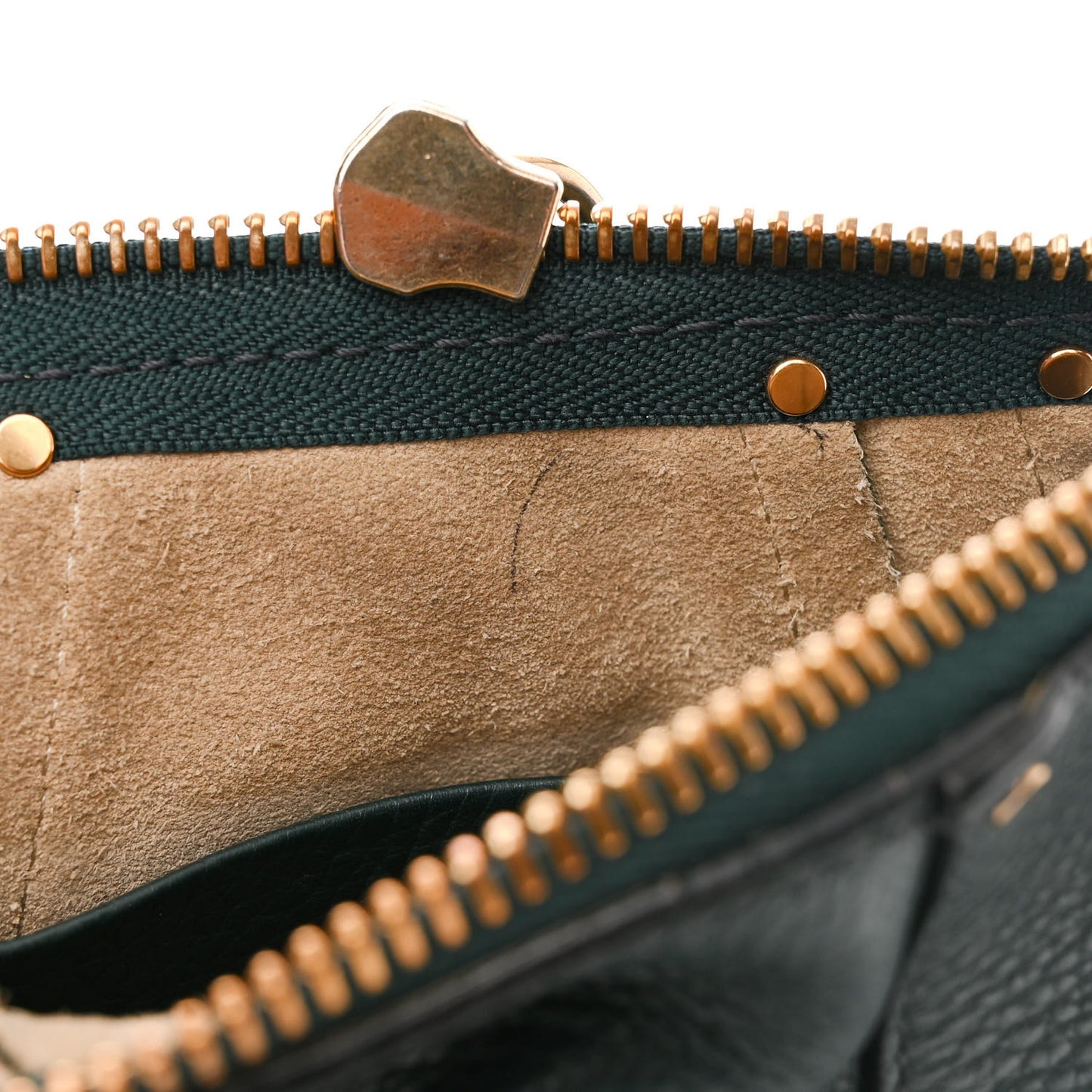 Grained Calfskin Nano Hayley Hobo Rainforest