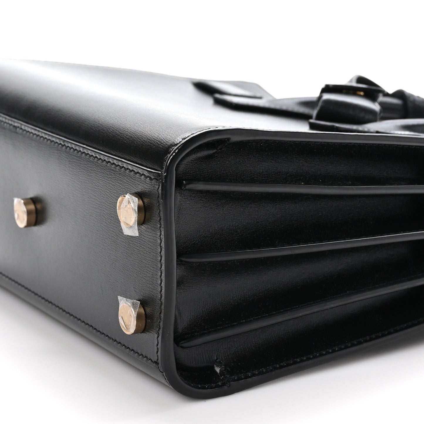 Calfskin Nano Sac De Jour Black
