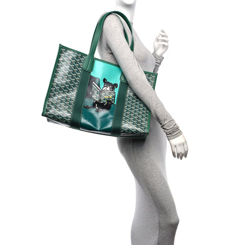 Goyardine Villette Tote Green
