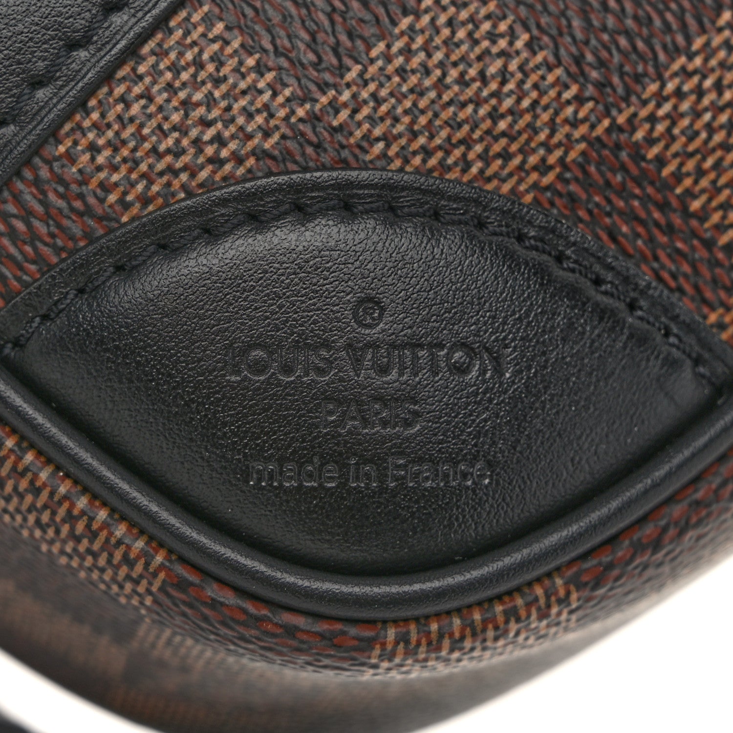 Louis Vuitton Damier Ebene Valisette Souple BB Black 6 of 9