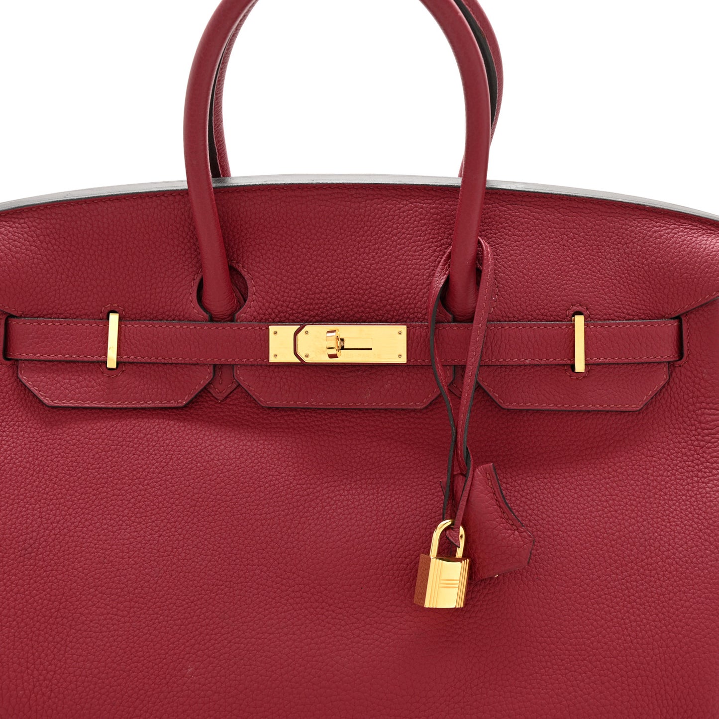 Togo Birkin 35 Rouge Grenat