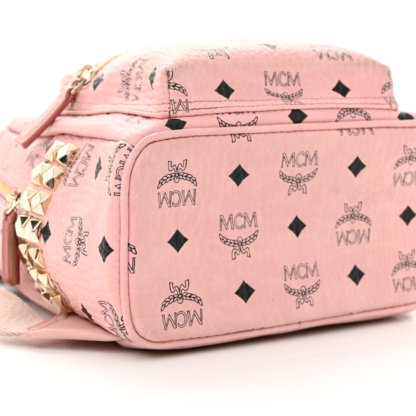 Visetos Small Side Stud Stark Backpack Soft Pink