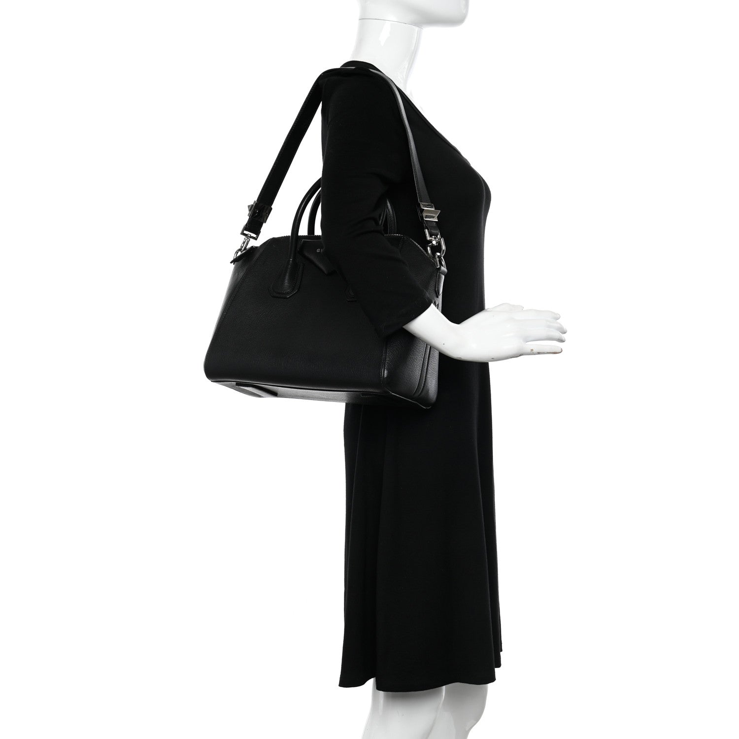 Givenchy Sugar Goatskin Small Antigona Black 2 of 11