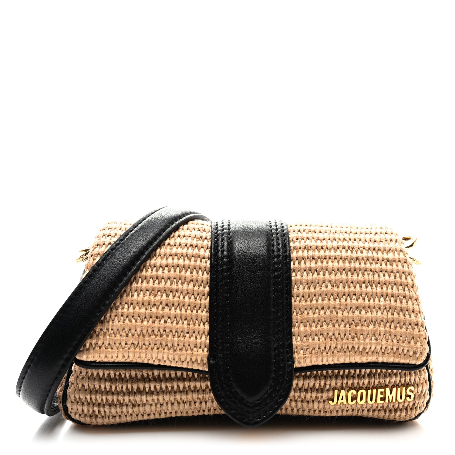 Jacquemus Raffia Effect Le Petit Bambimou Black 1 of 9
