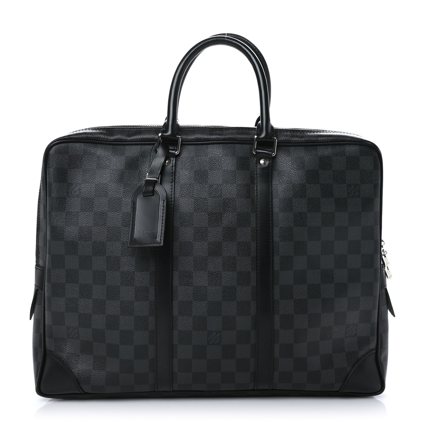 Damier Graphite Porte-Documents Voyage