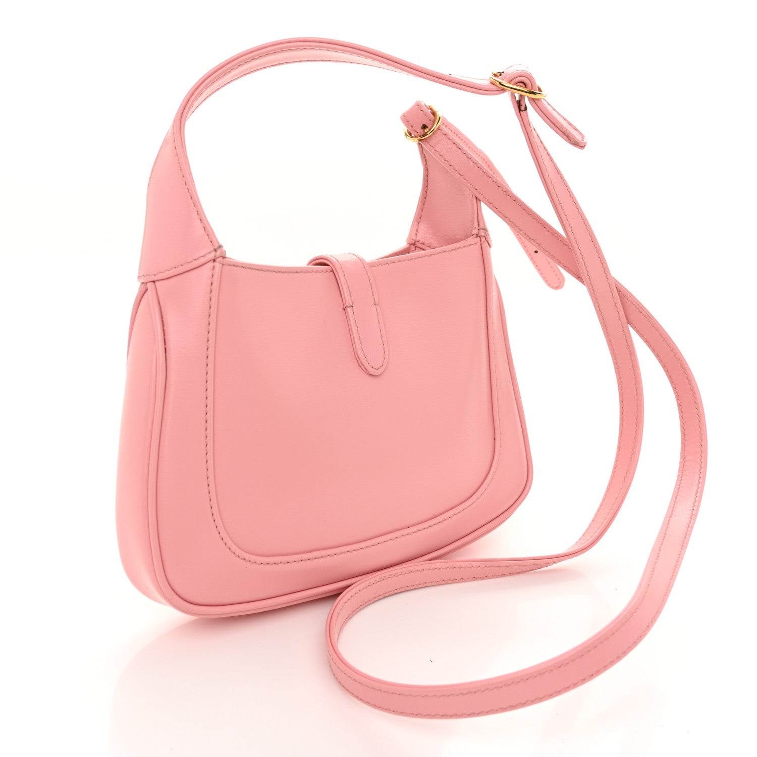 Gucci Boarded Dyana Lux Calfskin Mini Jackie 1961 Hobo Wild Rose 3 of 11