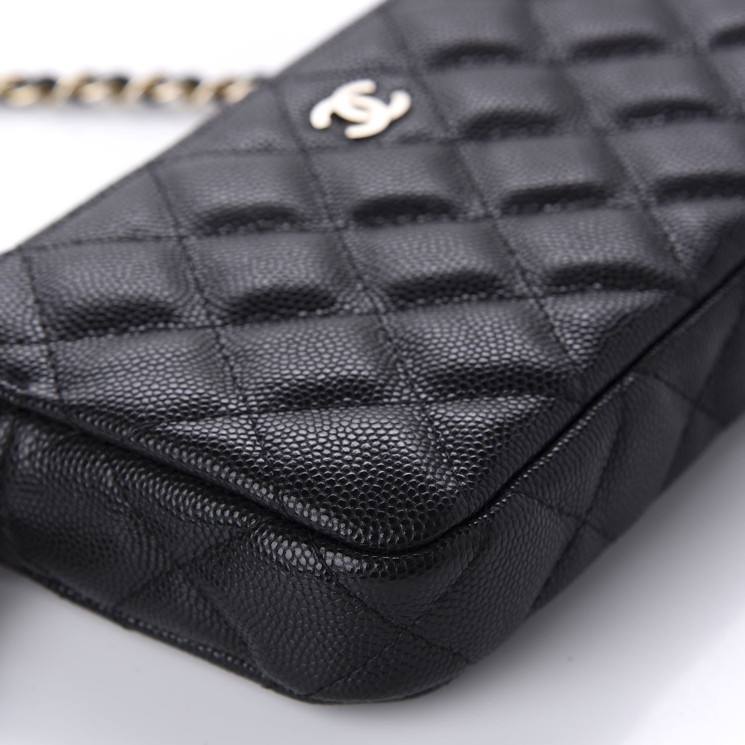 Chanel Caviar Quilted Small Clutch With Chain Black 7 of 13