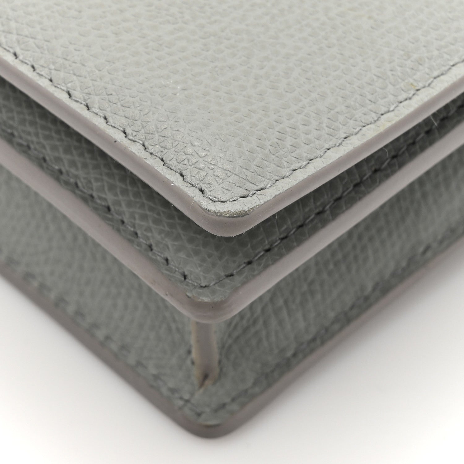 Christian Dior Calfskin 30 Montaigne 2 in 1 Pouch Grey 16 of 20