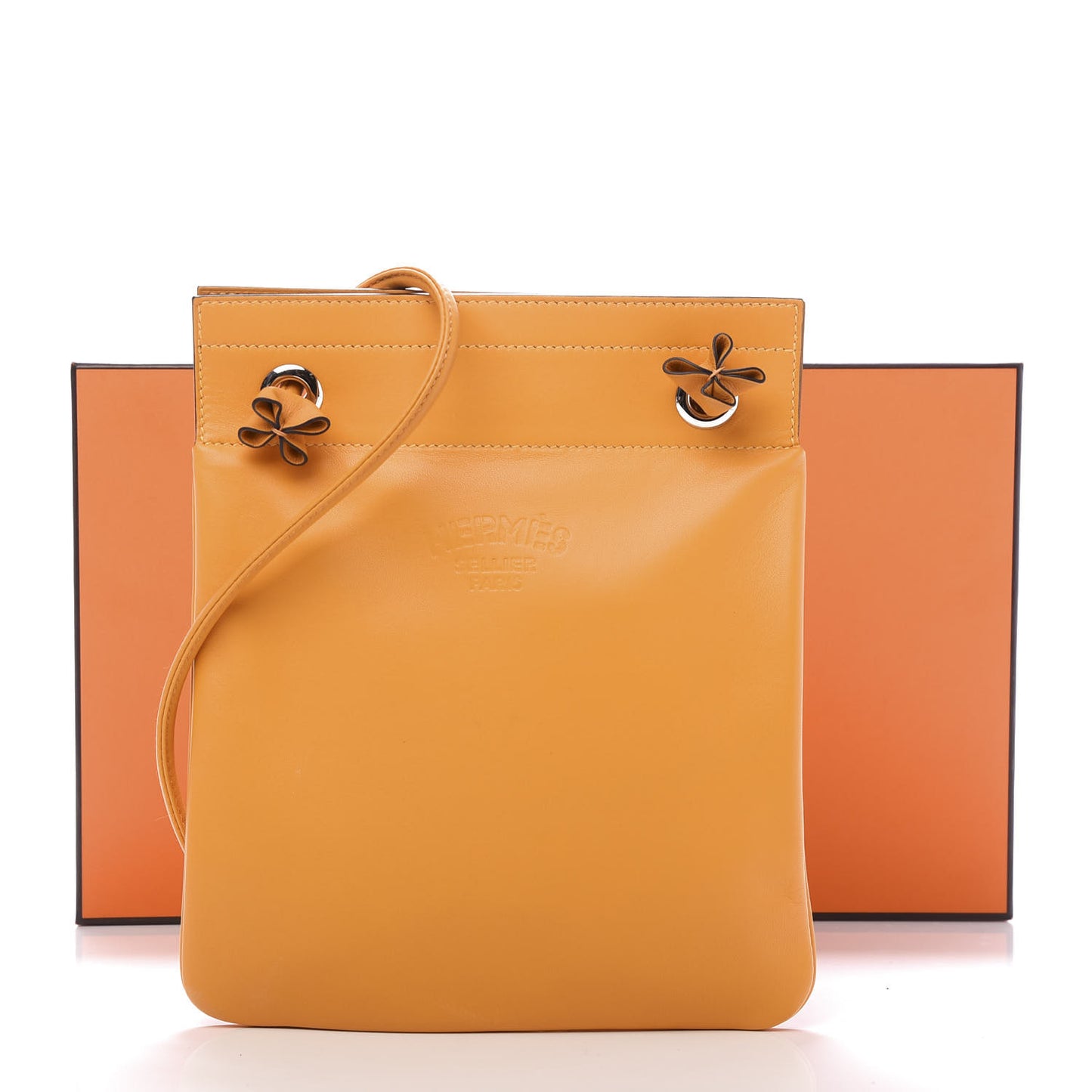 Milo Lambskin Swift Mini Aline Jaune D'Or