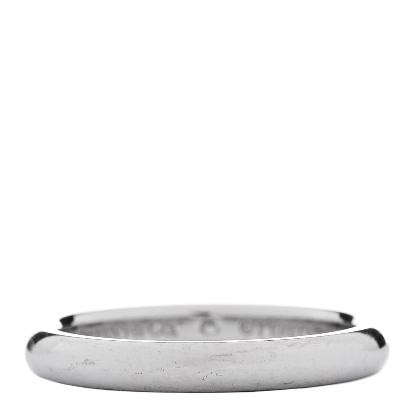 Platinum Diamond Elsa Peretti Band Ring 54 7