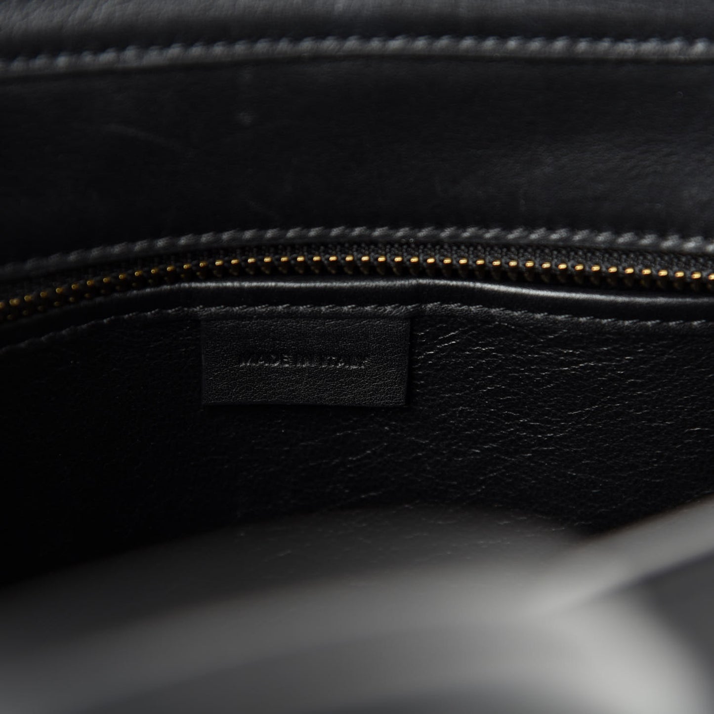 Smooth Calfskin Nano Luggage Black