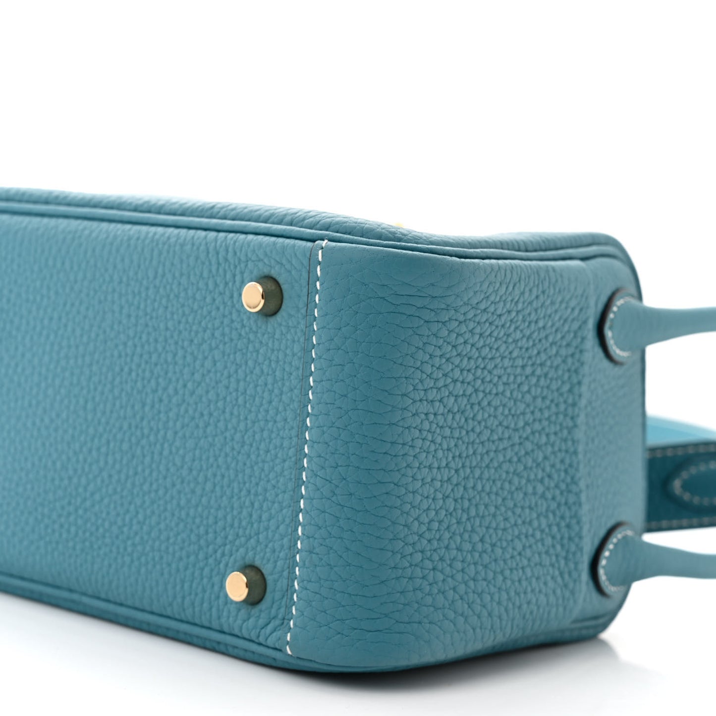Taurillon Clemence Mini Lindy 20 New Bleu Jean