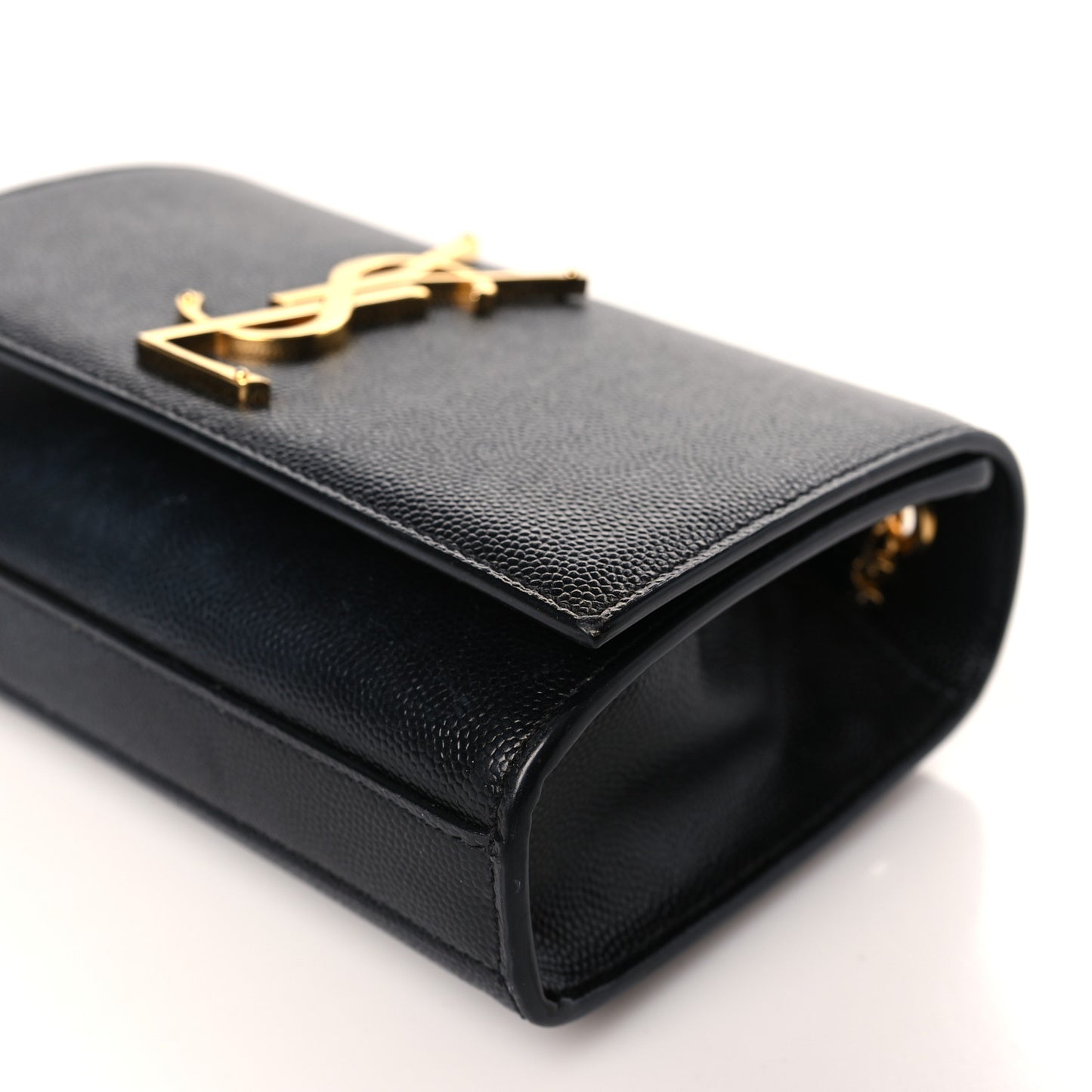 Grain De Poudre Small Monogram Kate Satchel Black