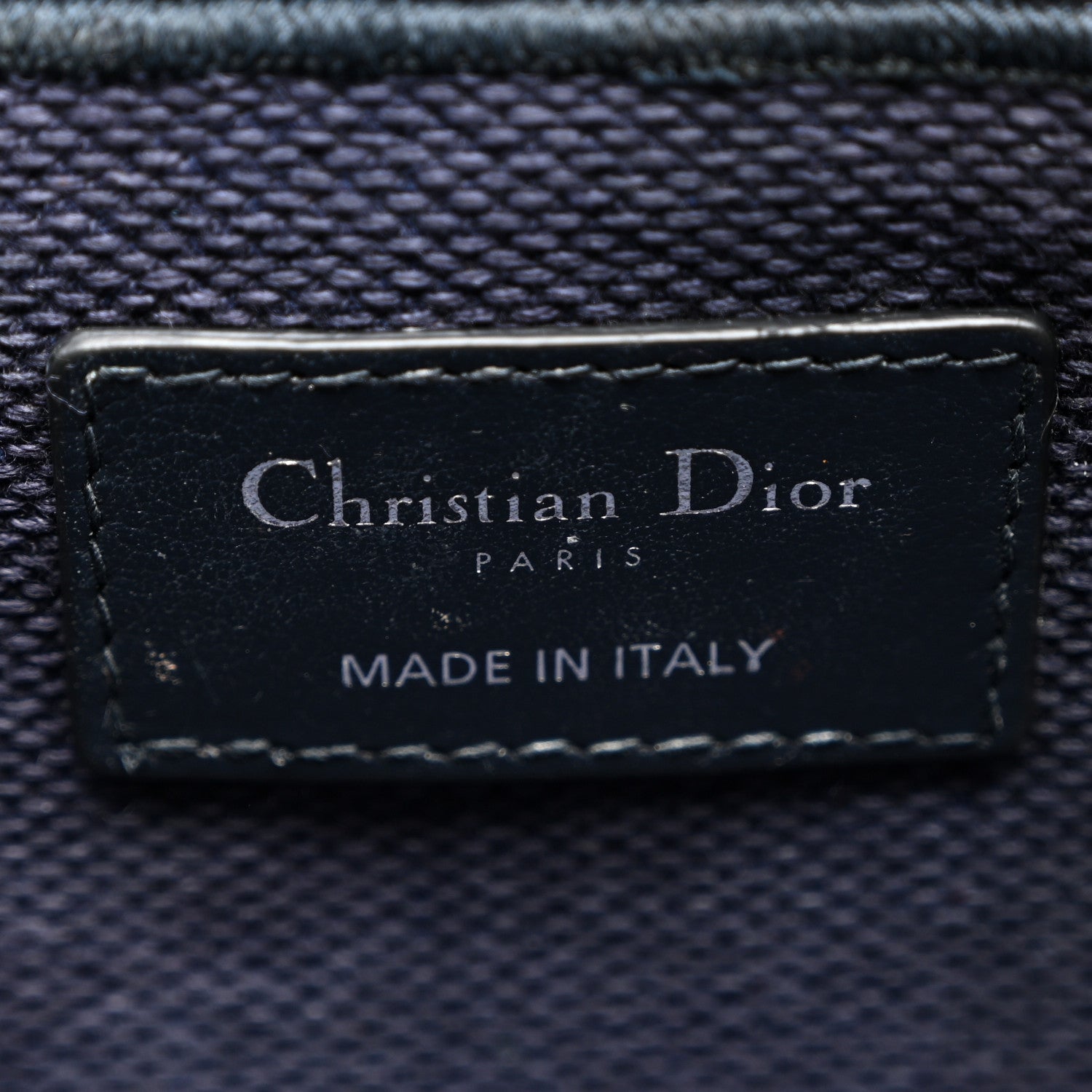 Christian Dior Oblique Diortravel Vanity Case Blue 6 of 12