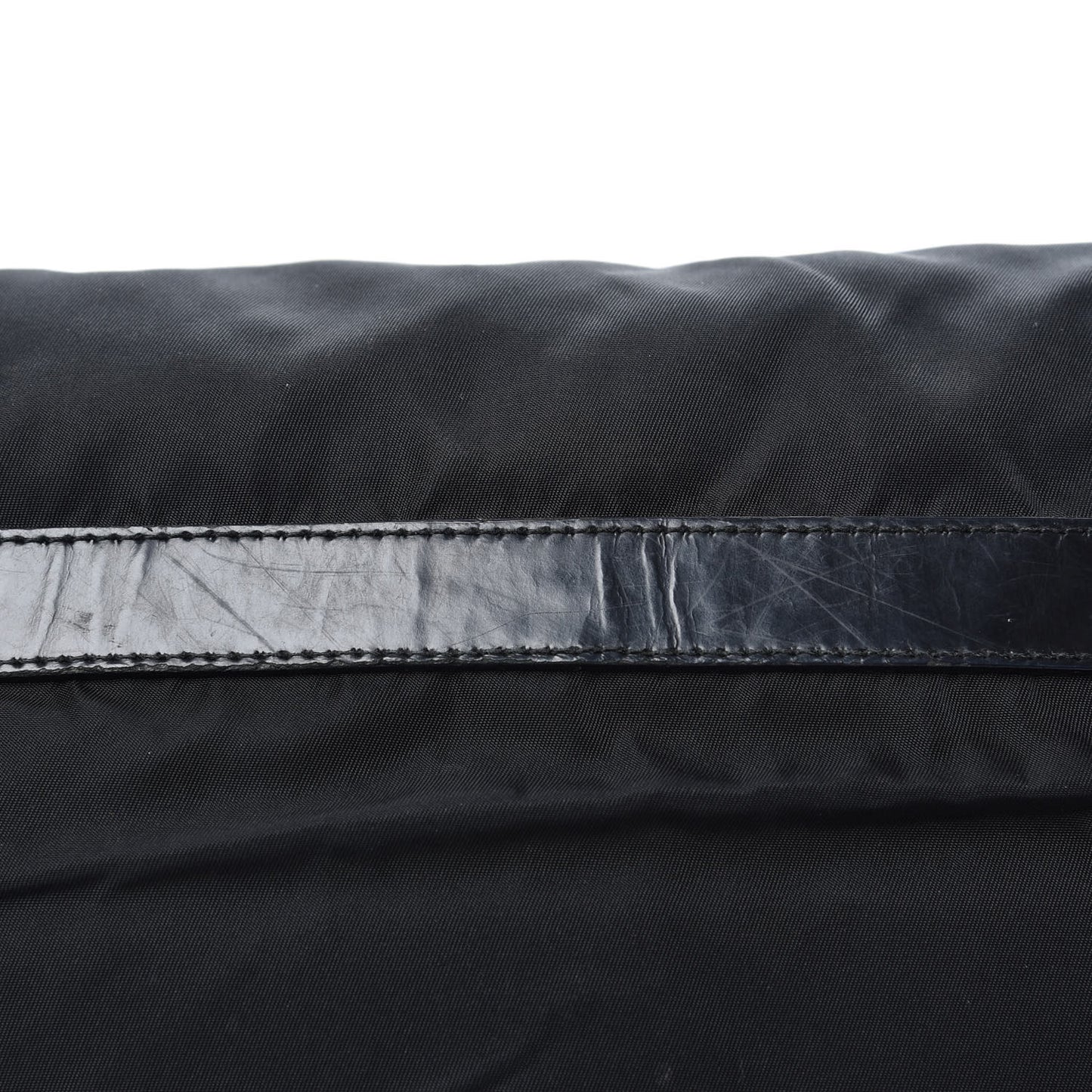 Tessuto Nylon Messenger Bag Black