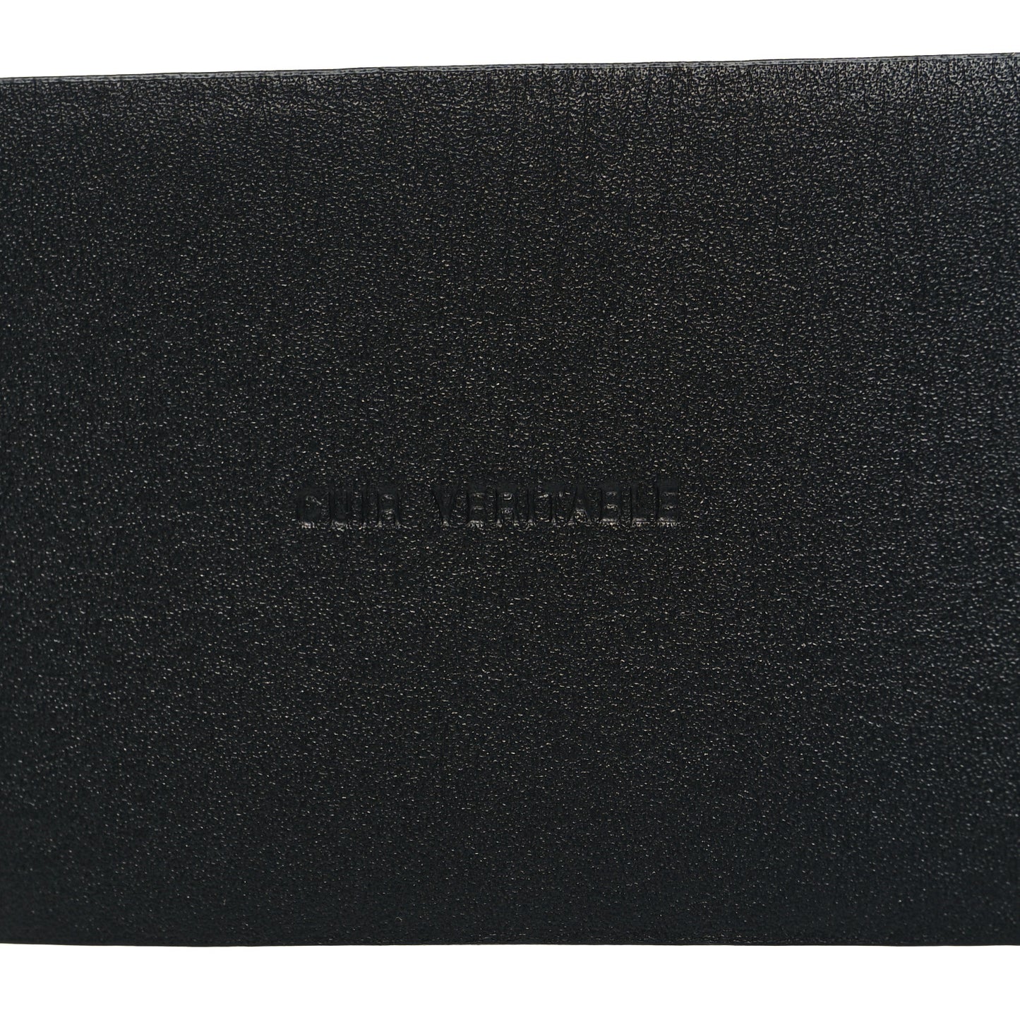 Suede Pearl Logo Chain Belt 80 32 Black