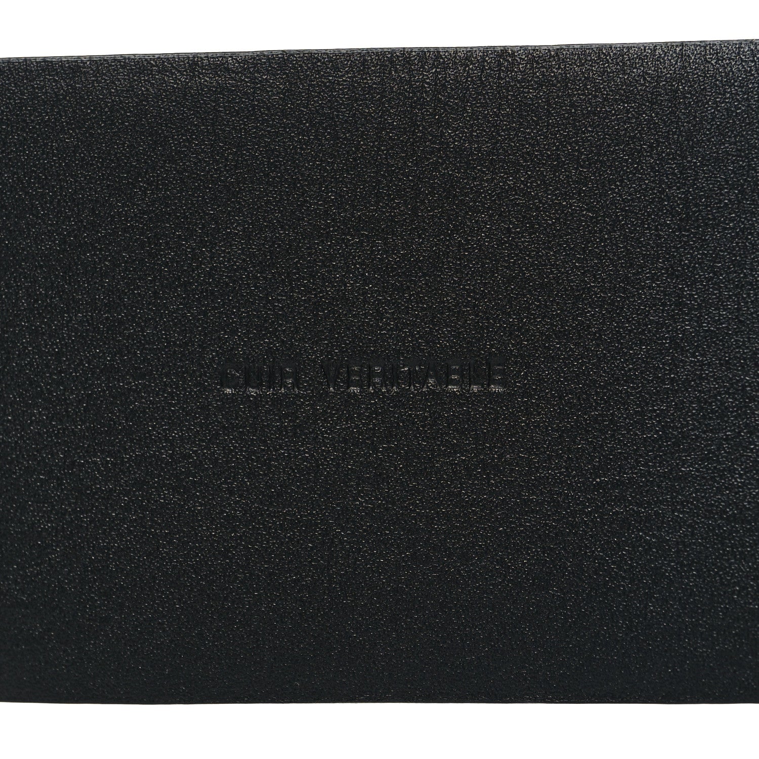 Chanel Suede Pearl Logo Chain Belt 80 32 Black 7 of 7