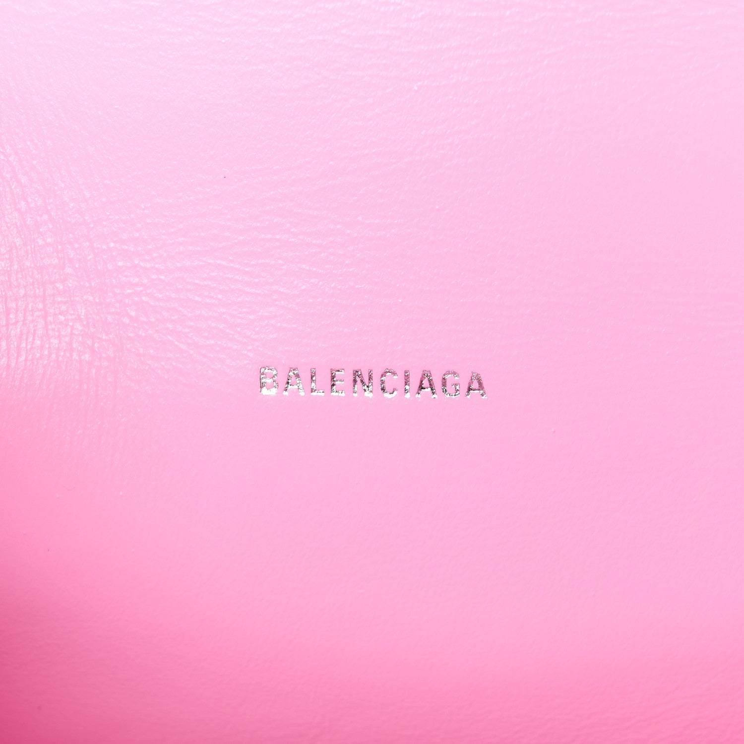 Balenciaga Washed Denim BB Monogram Hourglass Top Handle Bag XS Pink 6 of 11