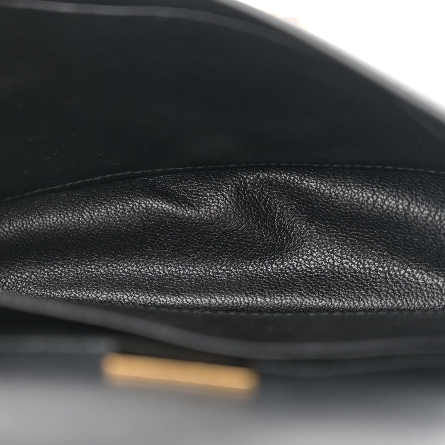 City Calf Saffiano Cahier Bag Black