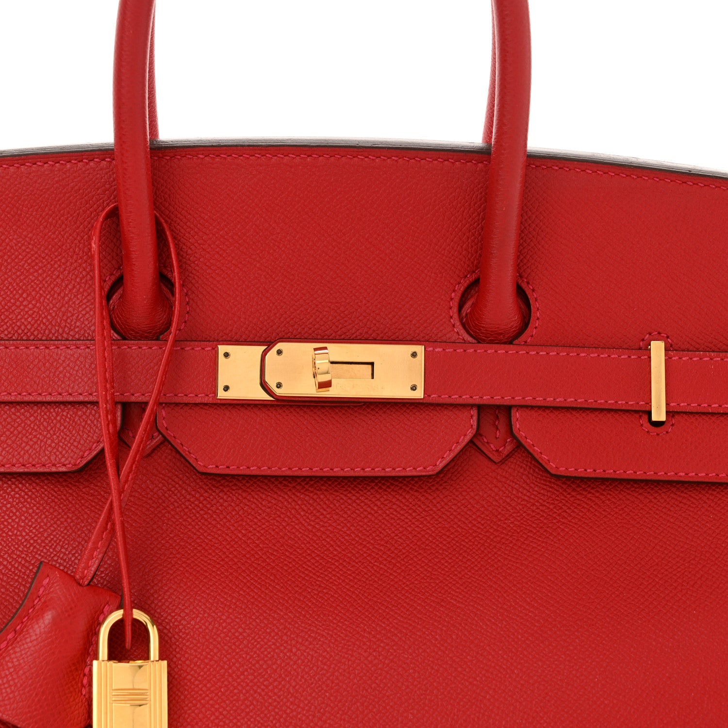 Hermes Epsom Birkin 35 Rouge Casaque 8 of 13