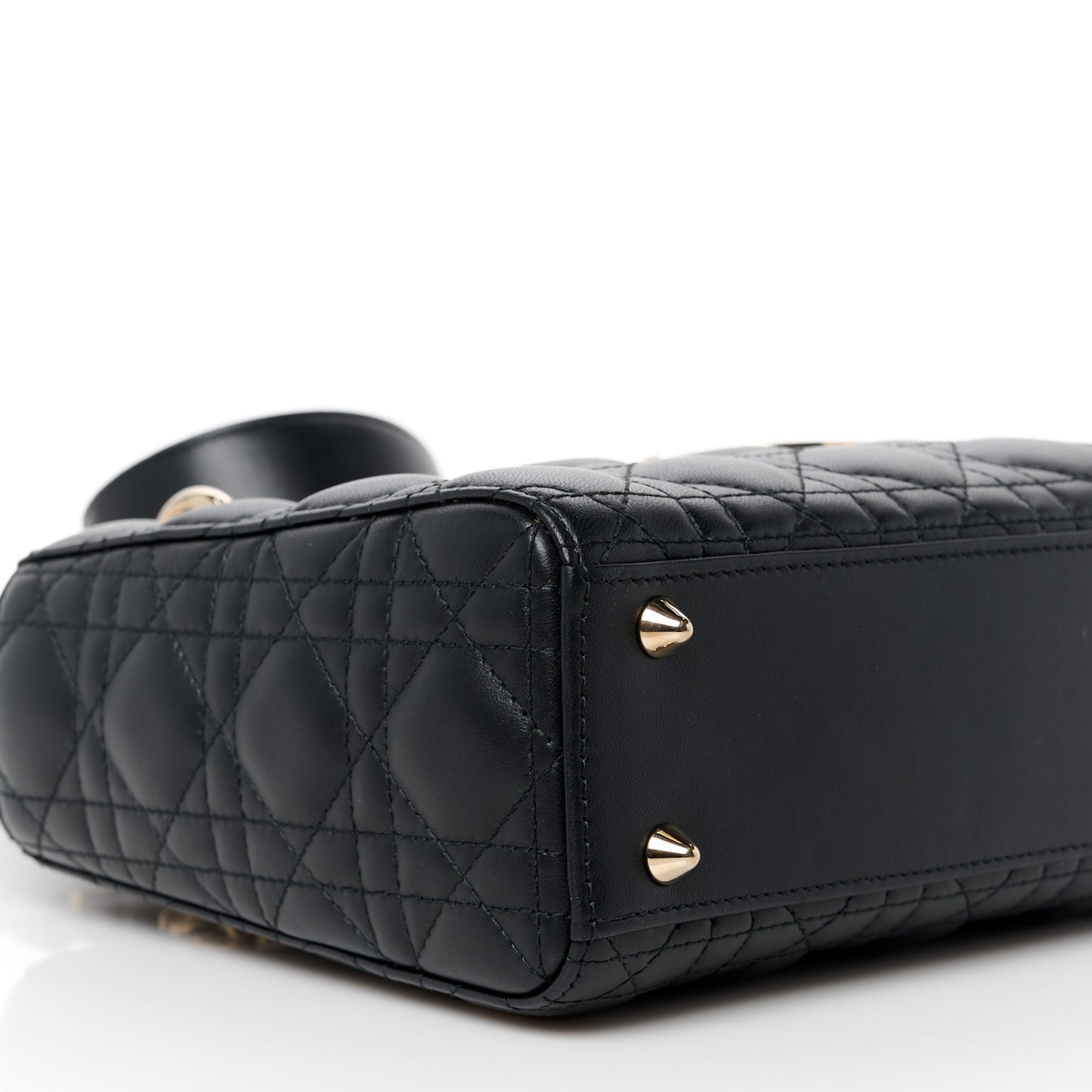 Lambskin Cannage Small My ABCDior Lady Dior Black