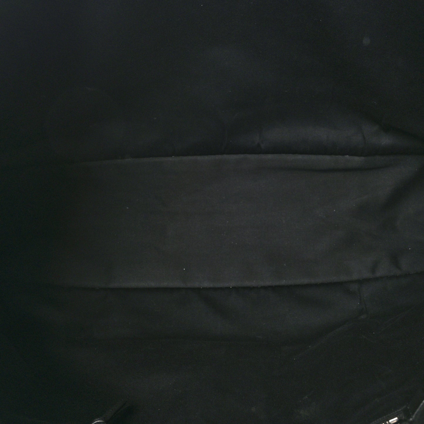 Raffia Linen Calfskin Rive Gauche Tote Black