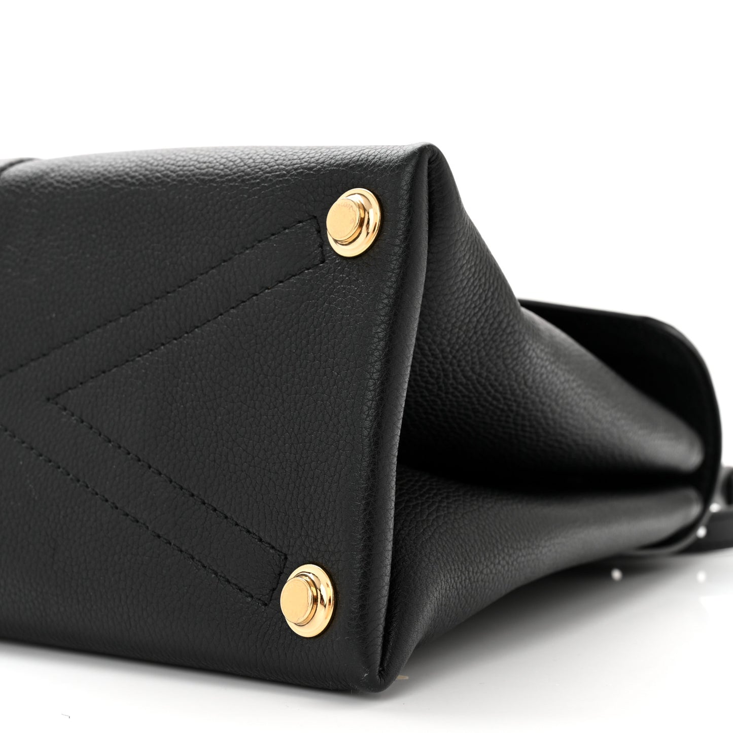 Grained Smooth Calfskin Rose Des Vents MM Black