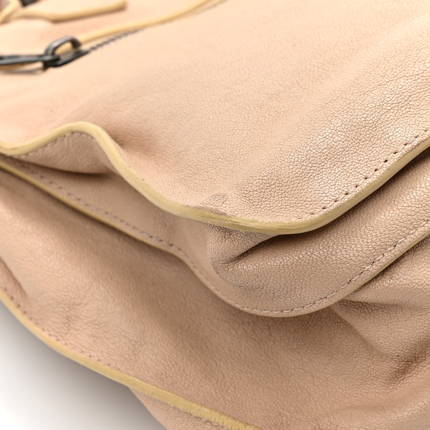 Lambskin Medium PS1 Satchel Nude