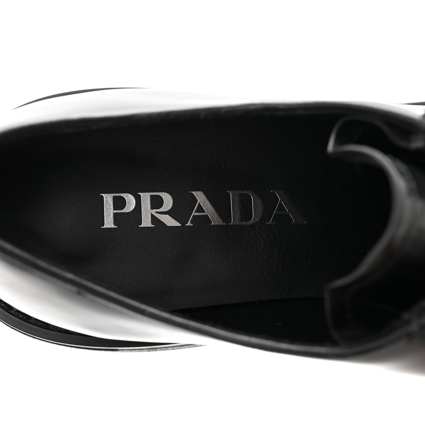 Spazzolato Rois Monolith 55mm Derby Loafers 39.5 Black White