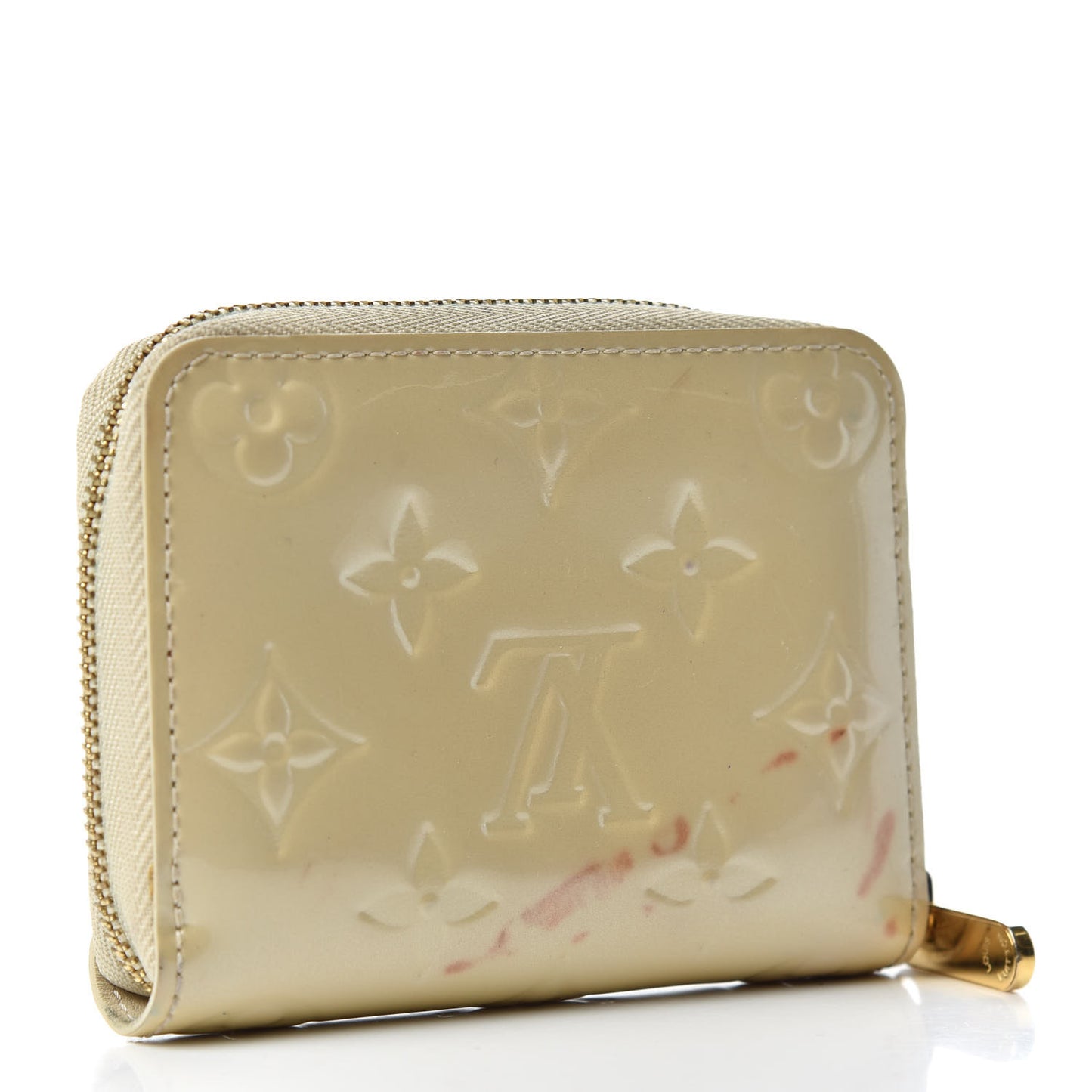 Vernis Zippy Coin Purse Blanc Corail