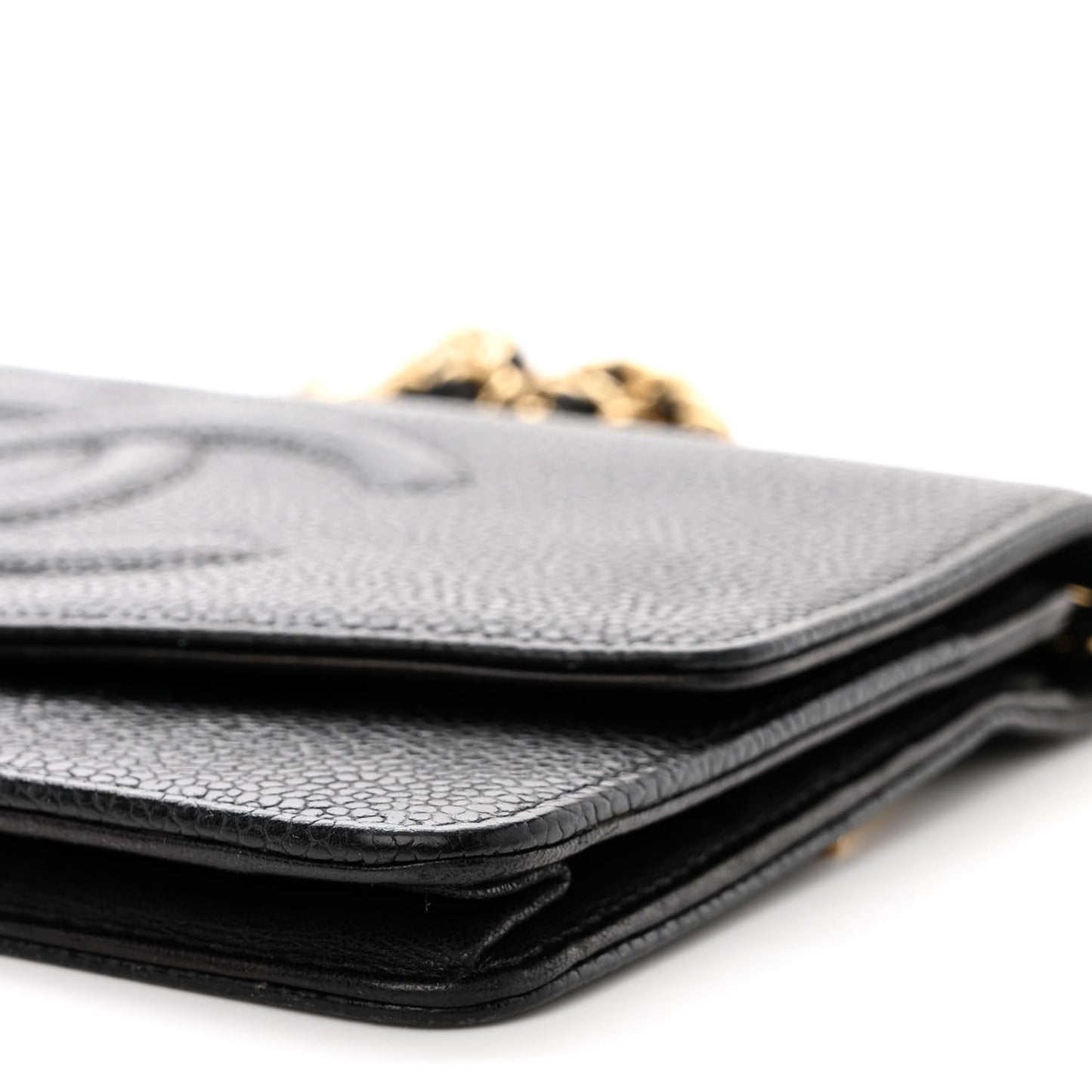 Caviar Timeless CC Wallet on Chain WOC Black