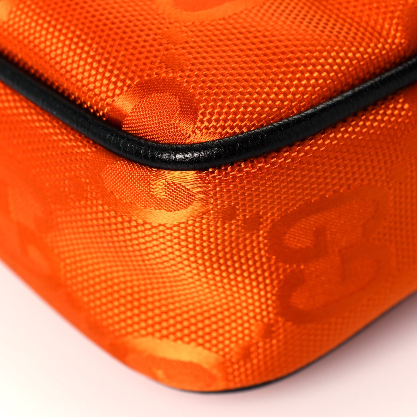 Econyl Nylon Monogram Off The Grid Belt Bag Carrot Orange Black