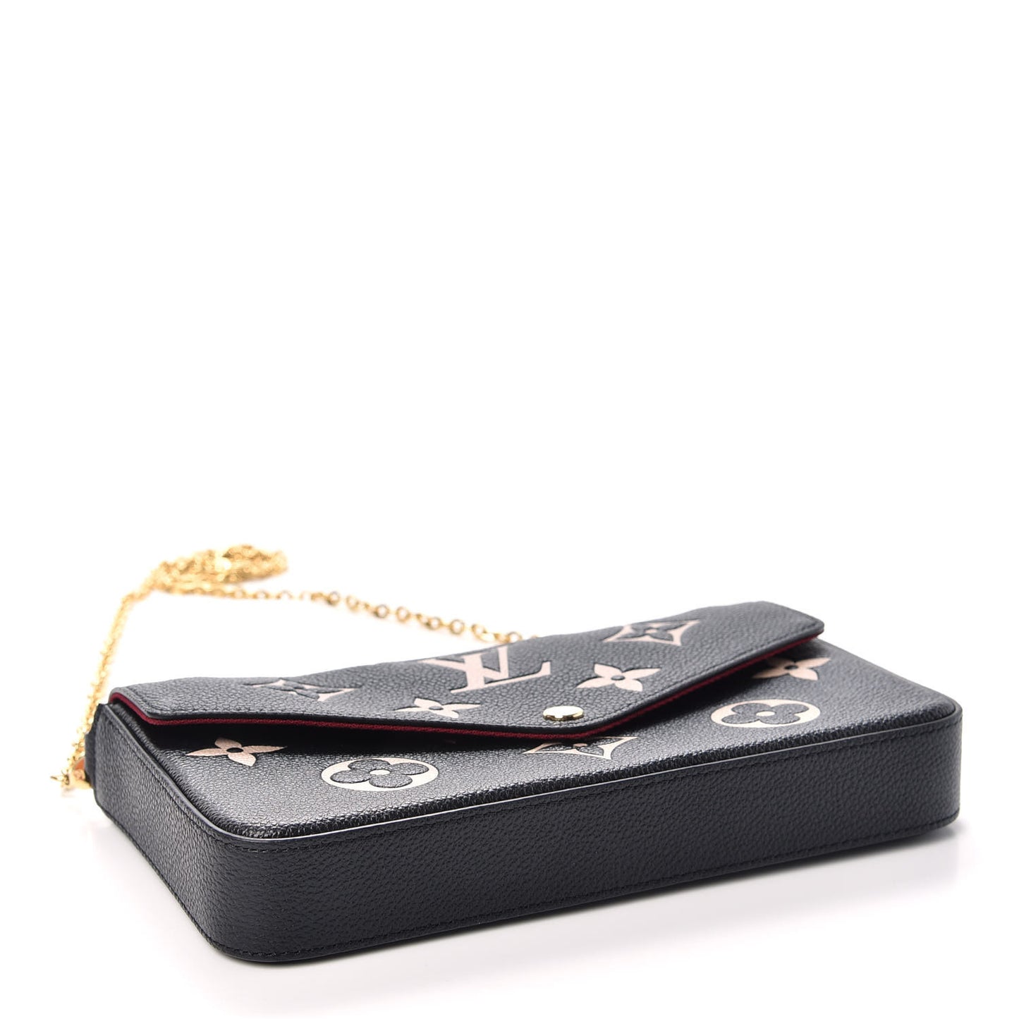 Empreinte Monogram Giant Felicie Pochette Black Beige