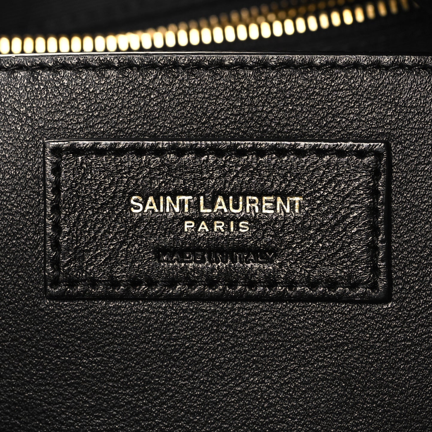Lambskin Matelasse Monogram Large Jamie 4.3 Black