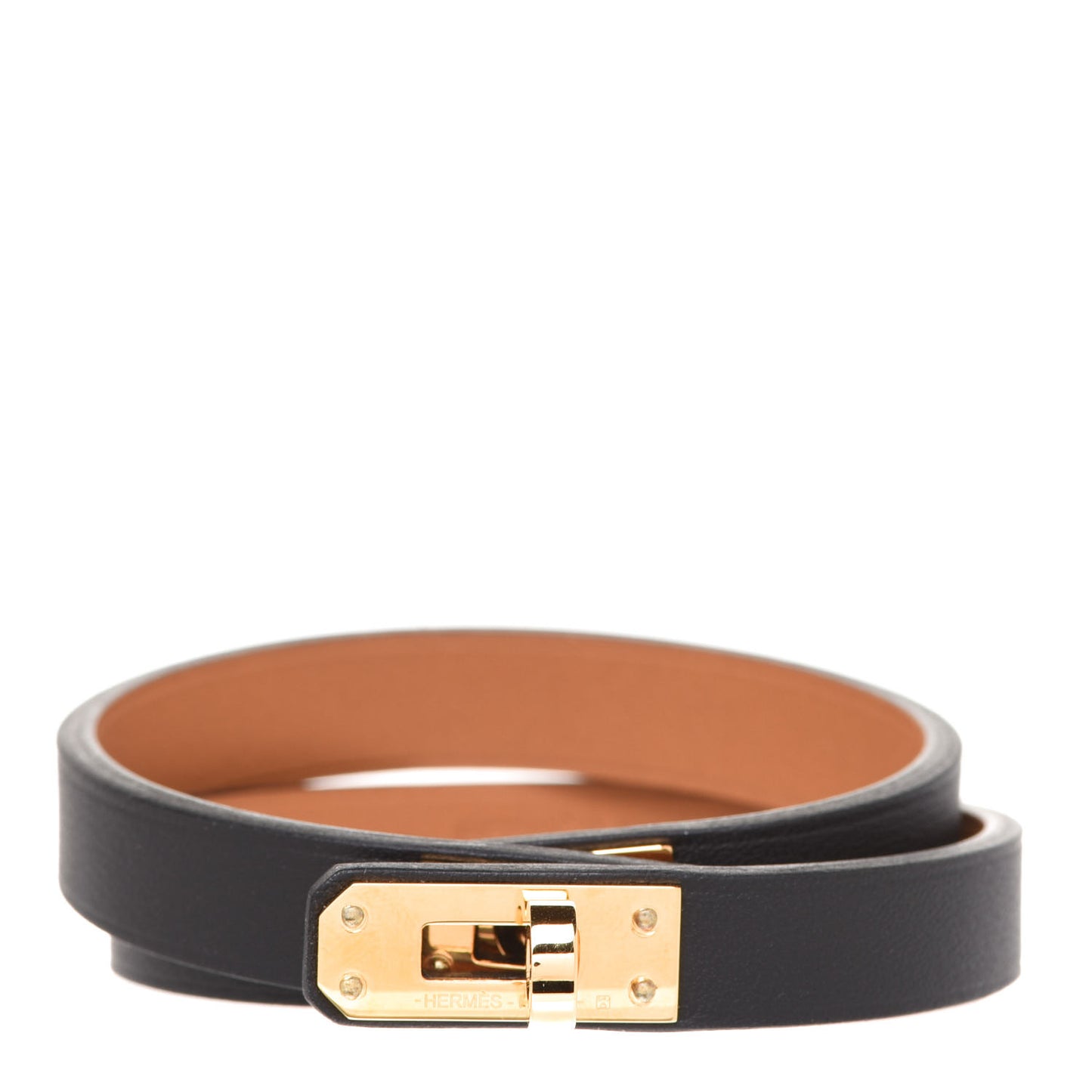 Box Kelly Double Tour Bracelet T2 Black