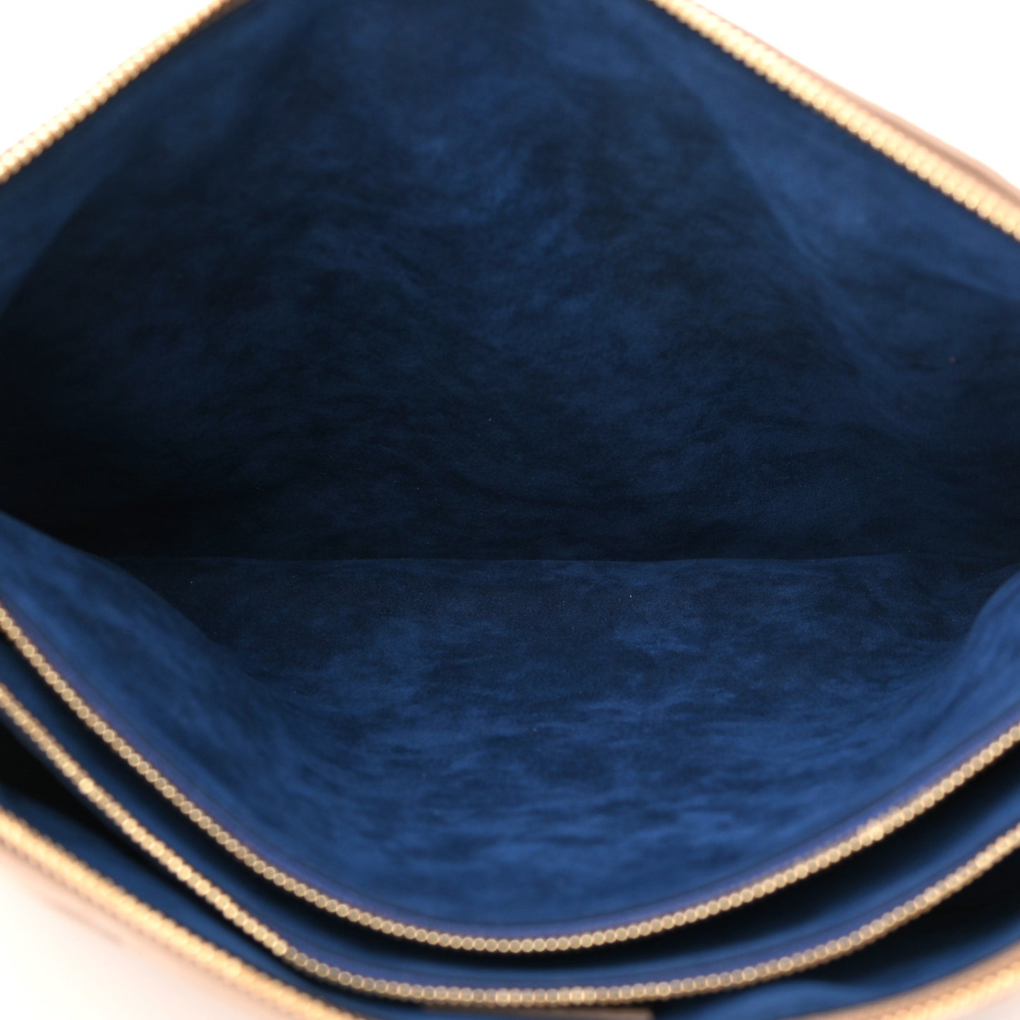Lambskin Embossed Monogram Coussin MM Taupe