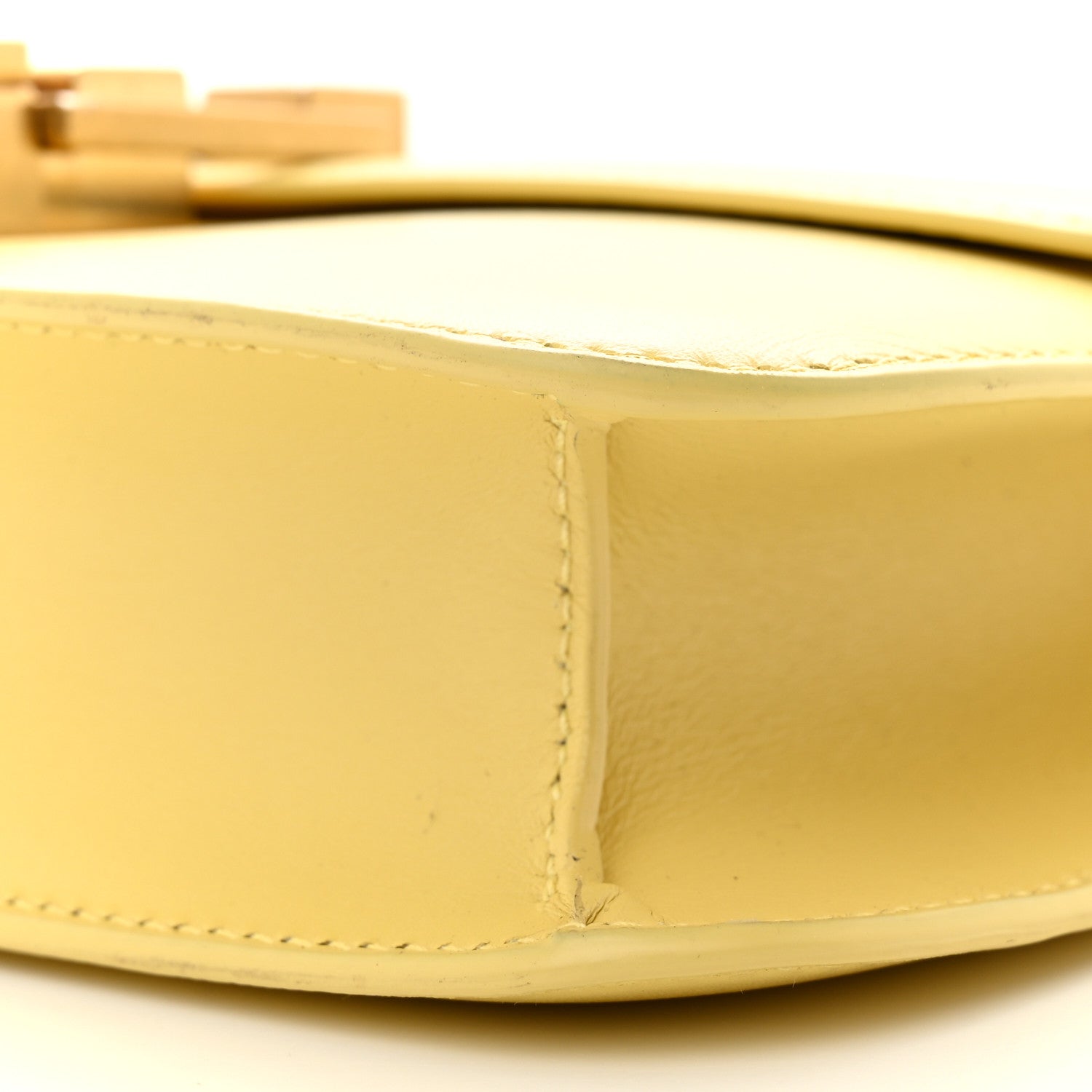 Saint Laurent Smooth Calfskin Carre Satchel Paille 10 of 14