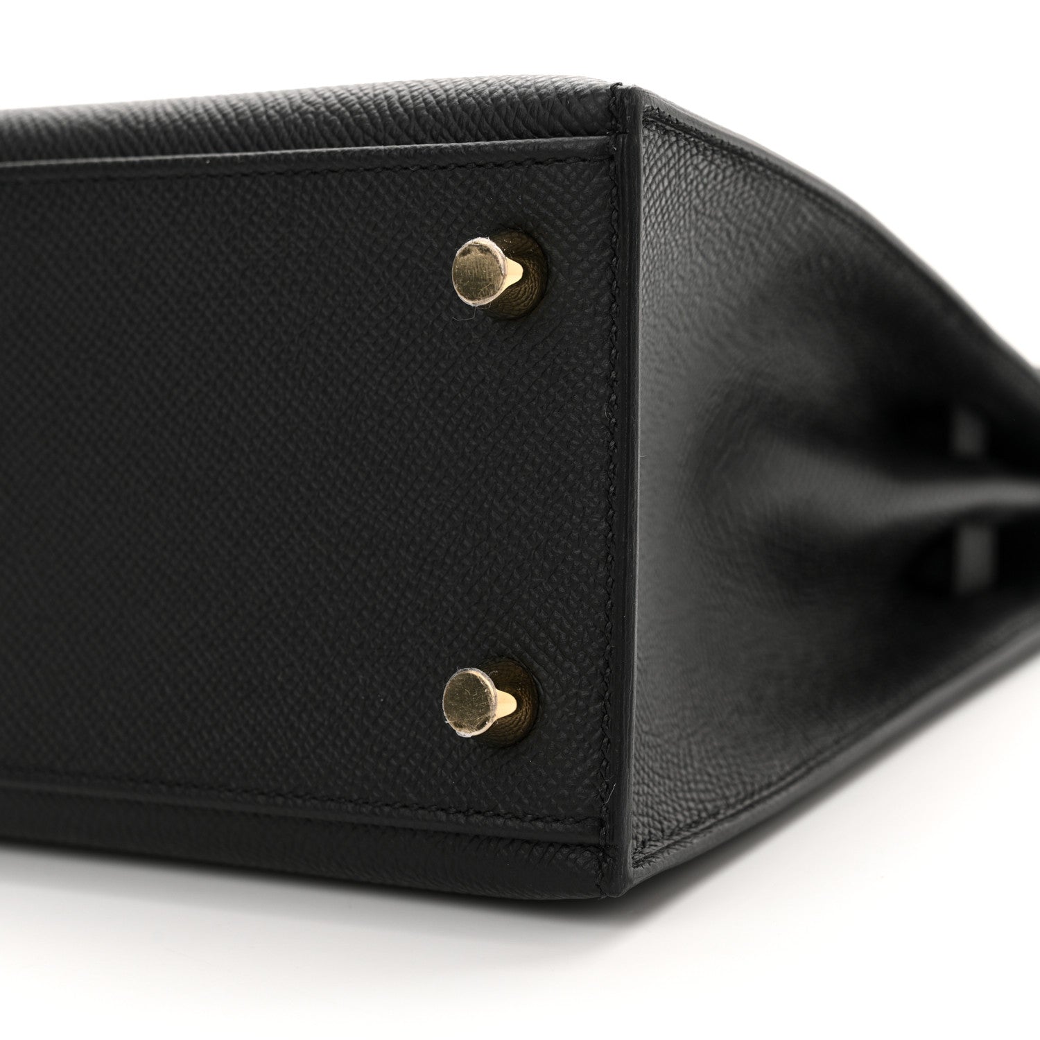 Hermes Epsom Kelly Sellier 25 Black 10 of 11