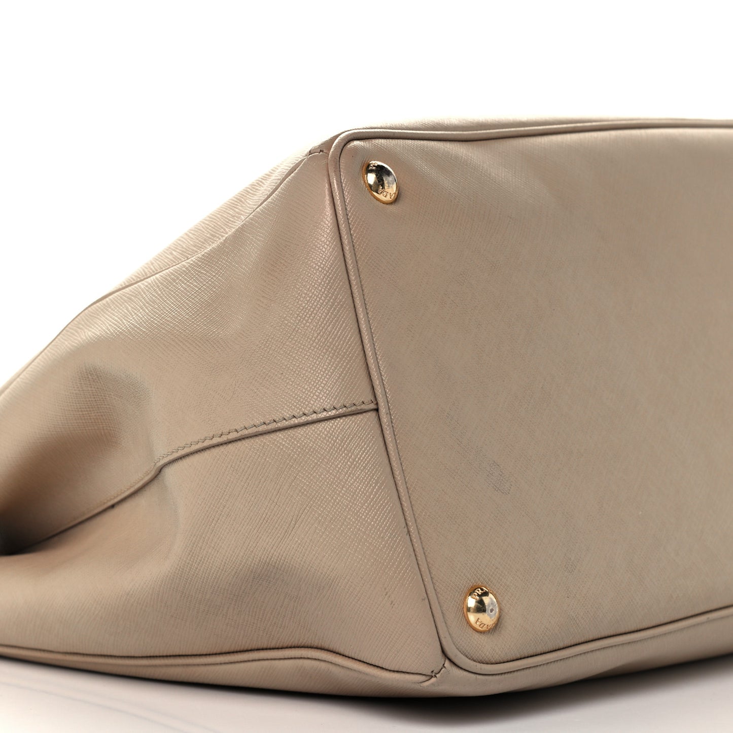 Saffiano Lux Large Tote Sabbia