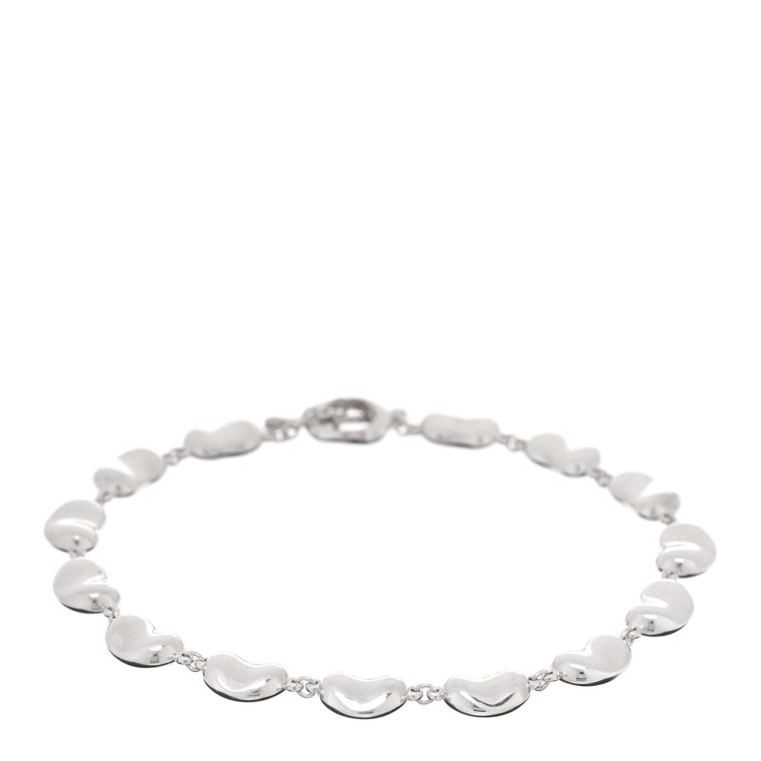 Tiffany Sterling Silver 6mm Elsa Peretti Bean Bracelet 1876035