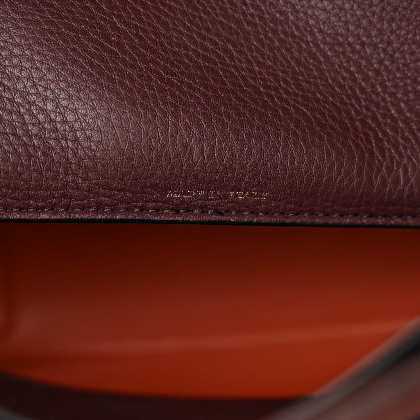 Marais Calfskin Medium Belt Bag Deep Claret