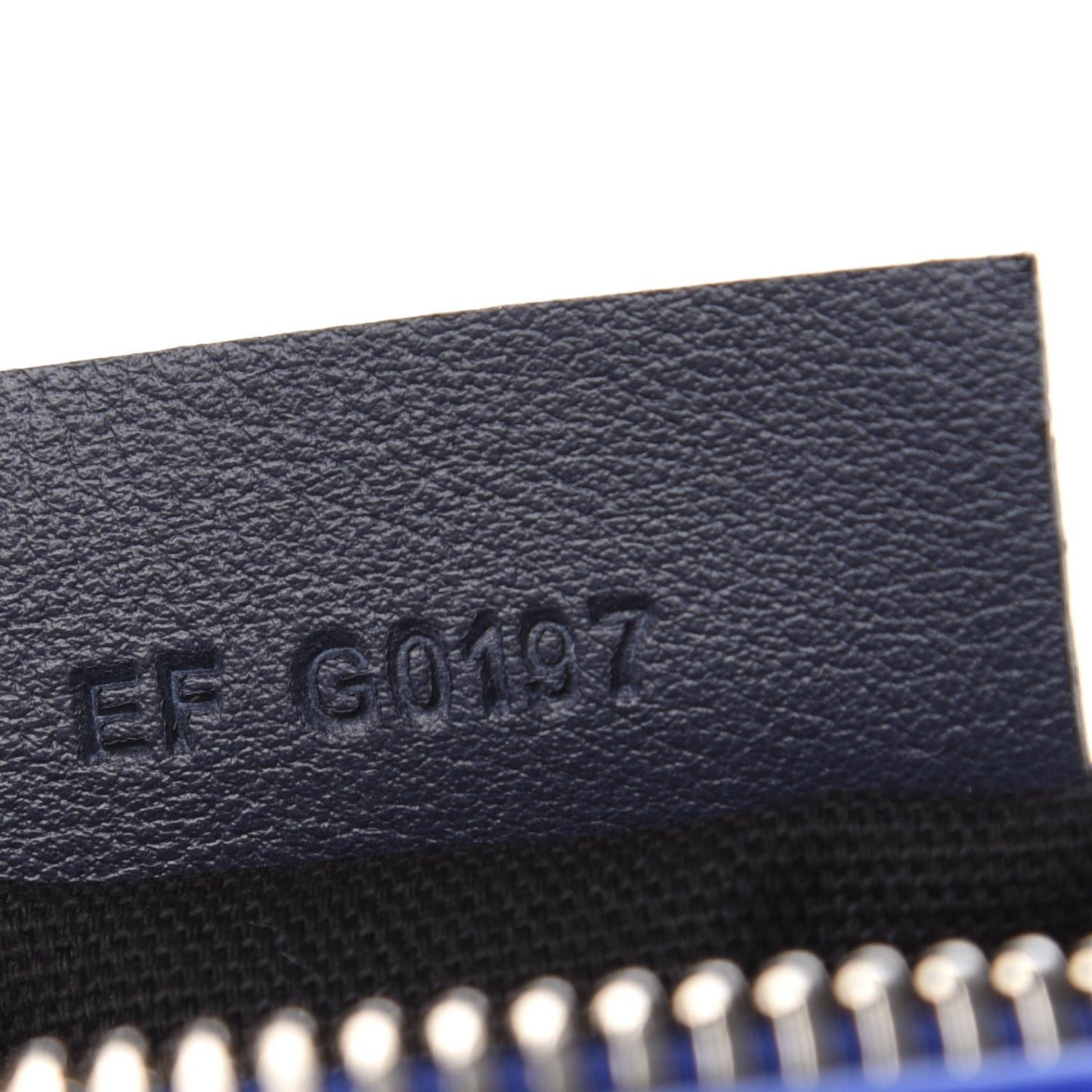 Calfskin Mini Pandora Logo Strap Moroccan Blue