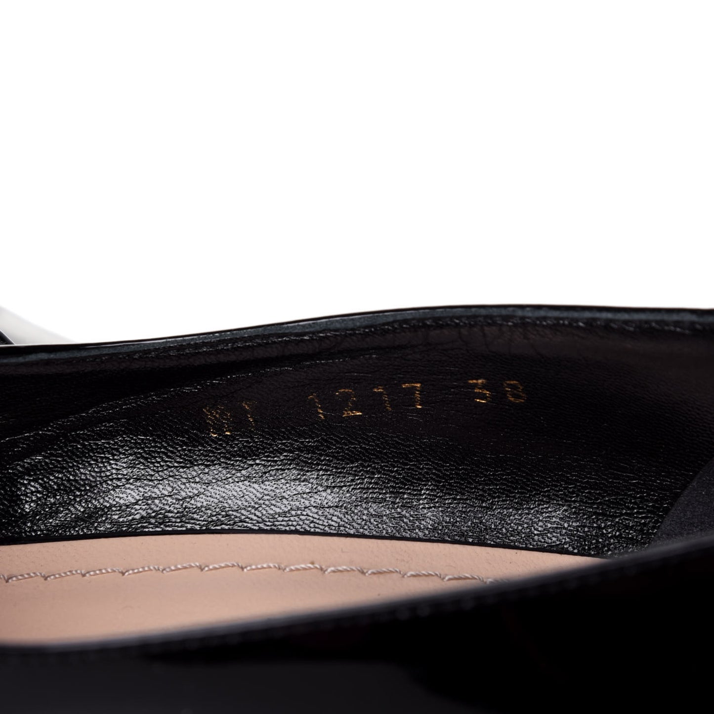 Patent Baby-D Ballet Pumps 38 Black