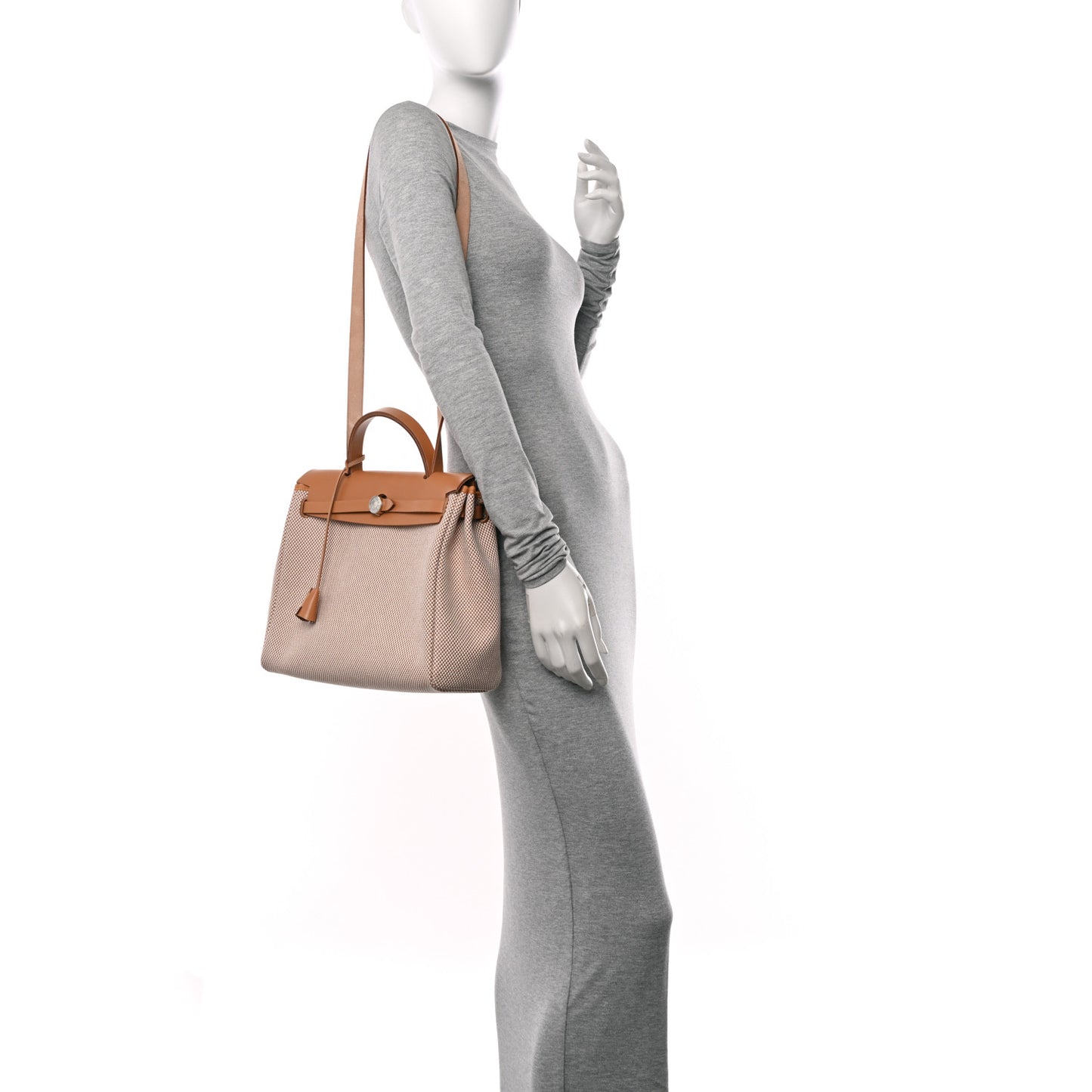 Vache Hunter Criss Viking Herbag Zip Retourne 31 PM Ecru Beige Naturel