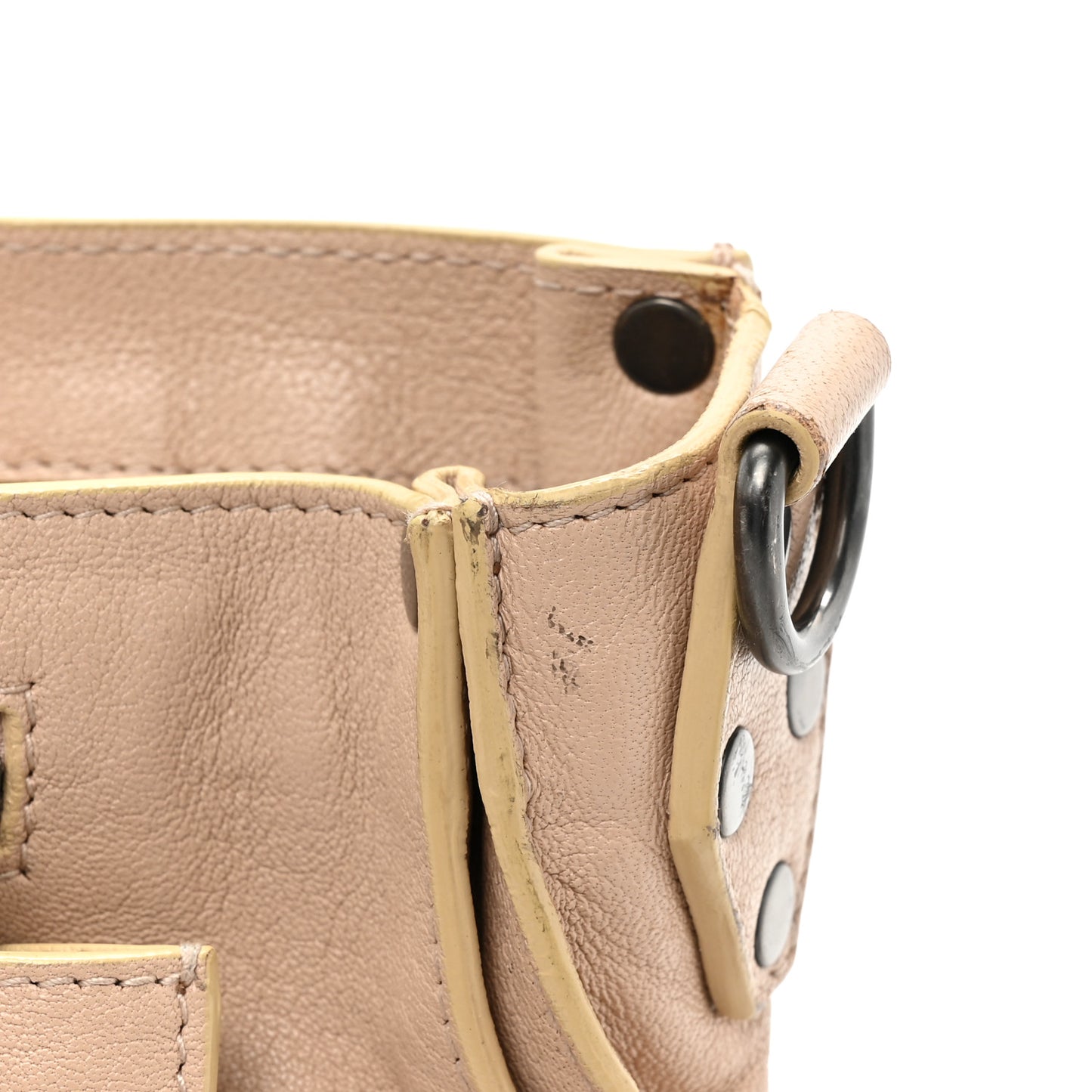Lambskin Medium PS1 Satchel Nude