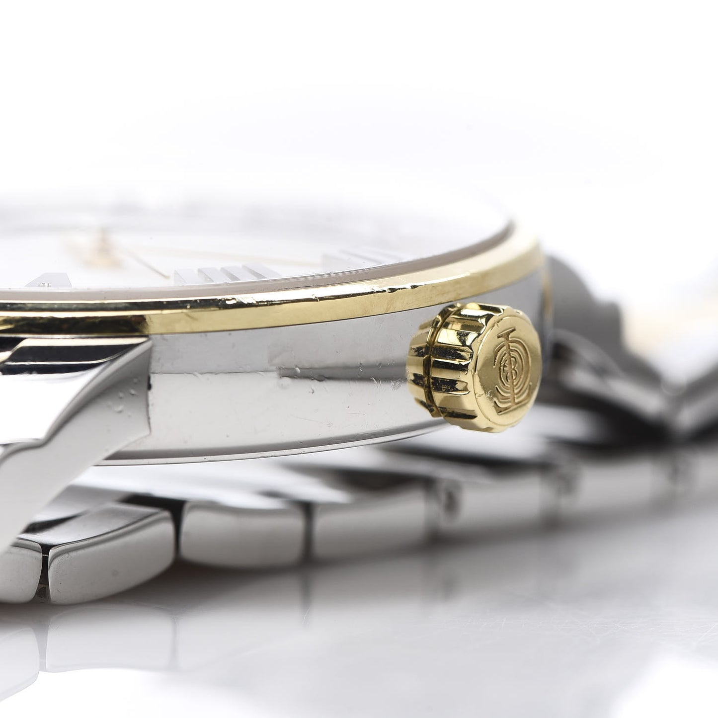 Stainless Steel 18K Yellow Gold 42mm Atlas Automatic Watch