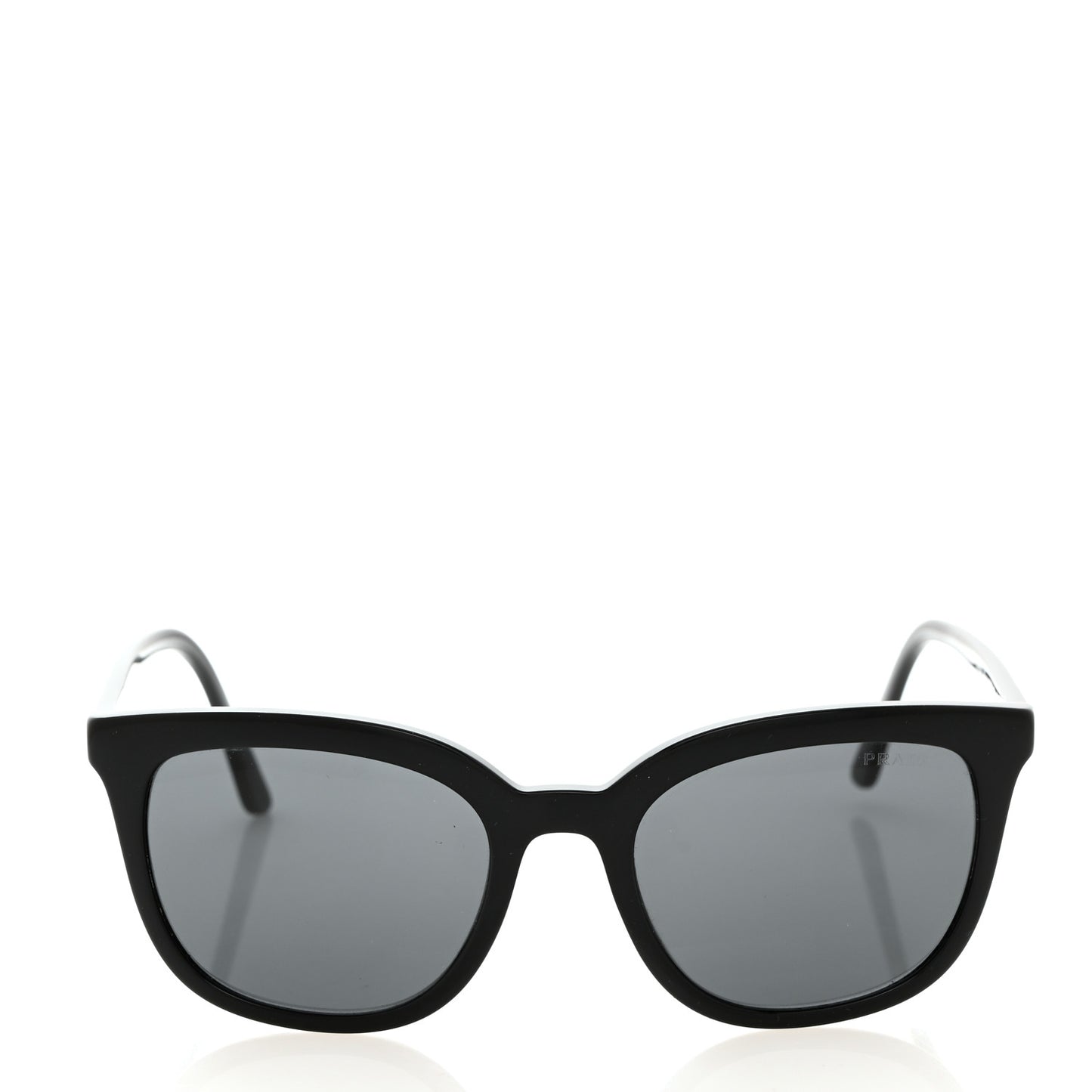Acetate Polarized Pillow Cat Eye Sunglasses SPR 03X Black